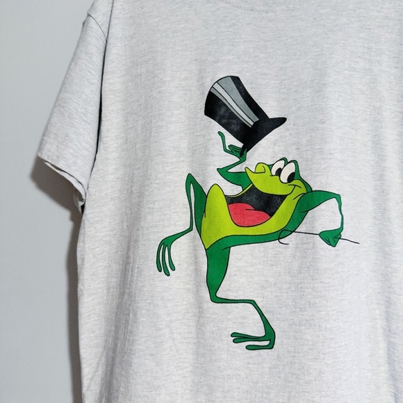 ACME Clothing Co. - Vintage Light Grey Looney Tunes Michigan J. Frog - Picture 2 of 4